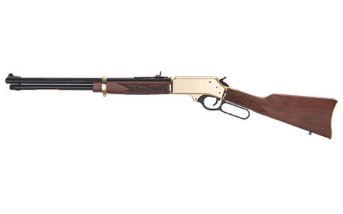 Rifles Long Guns Henry Repeating Arms Lever Action HENRY BRASS 360 BHMR 20" SG BRASS